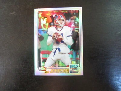 2001 Topps Chrome Refactor # 13 Rob Johnson Card (B64) # 497/999 Buffalo Bills - Image 1 of 2