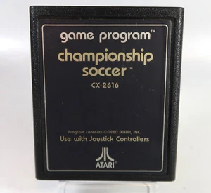 ATARI 2600: Championship Soccer Cartridge - Tested & WORKS - Picture 1 of 3
