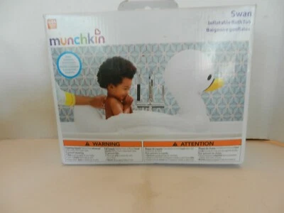 NUEVO MUNCHKIN Cisne Murciélago Inflable 6 - 24 Meses Blanco  Foto 1 de 3