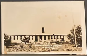 Wagner South Dakota ~ Echtfoto RPPC ~ Yankton Indianerkrankenhaus ~ Sioux Reservierung - Bild 1 von 3