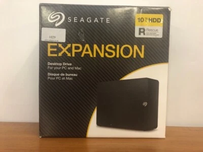 SEAGATE EXPANSION DESKTOP DRIVE 10TB EXTERNAL HDD - Image 1 of 3