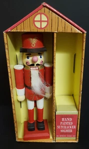 Christmas Decoration Nutcracker Hand Painted Soldier 9" - 10" Tall - Bild 1 von 11