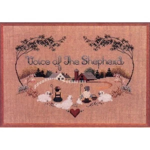 Lavender & Lace Cross Stitch Chart VOICE OF THE SHEPHERD - TG35 - Picture 1 of 1