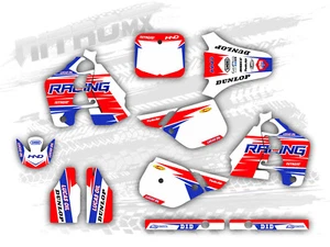 Graphics Kit fits Honda CR 125 R CR 125R 1989 1990 Decals Stickers - Picture 1 of 1