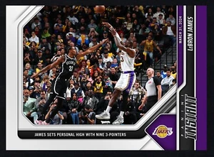 2024 Panini Instant ⭐ LeBron James ⭐ 3 Pointers Record ☄️ Nr. 468 - Bild 1 von 2