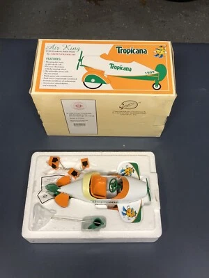 1940 Gendron Air King Pedal plane Tropicana Orange Juice by Crown Premiums VTG - Image 1 of 4