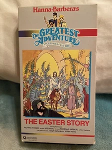 Hanna-Barbera - The Greatest Adventure "The Easter Story" Bible Stories VHS 1989 - Picture 1 of 5