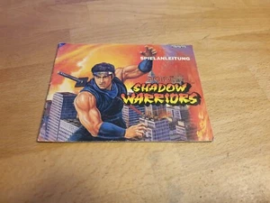 Shadow Warriors Nintendo NES Anleitung Spielanleitung Ninja Gaiden - Bild 1 von 2