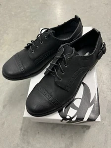 NIB Nine West JOPLIN oxford lace up flat shoes Women’s Size 8M - Picture 1 of 6