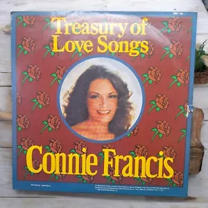 Connie Francis Treasury of Love Songs Vinyl LP Suffolk 1984 - Picture 1 of 7