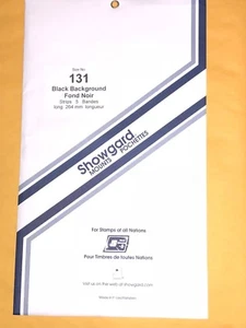 SHOWGARD STAMP MOUNTS 264/131 - WORLD II S/S PLATE BLOCK  **WE HELP OUR VETERANS - Picture 1 of 4