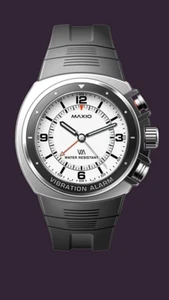 MAXIO VA-100A-01W Super Vibration Alarm Watch white Japan NEW - Picture 1 of 2