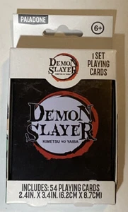 Mazo de cartas DEMON SLAYER Kimetsu No YaibaTin + lata de coleccionista nuevo 6+ - Imagen 1 de 4