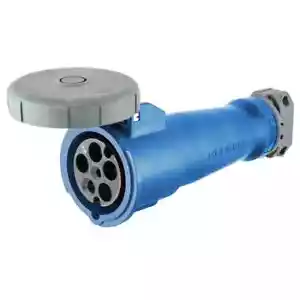 Hubbell HBL5100C9W Connector, 100A 120/208V 3 Phase - Picture 1 of 1