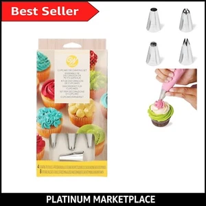Decorating Piping Icing Tips Set - 12 Essential Tools for Cupcake Perfection - Picture 1 of 4