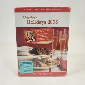 Martha's Holidays 2005 3 DVD Boxed Collection Martha Stewart Living Omnimedia - Picture 1 of 5