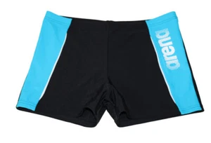 BADEHOSE HOSE BADESHORTS BOXER ARENA 006498580 SCHWARZ BLAU WEISS Gr. 164 NEU - Bild 1 von 3