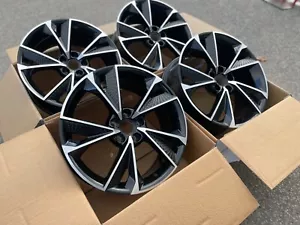 19" Rims Fit Audi Q3 2019 2020 2021 2022 2023 2024 2025 Wheels 19x8.5 Brand New - Picture 1 of 9