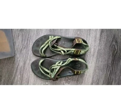 Chaco Z/1 Classic Sandals Womens Sz 7 Green Outdoors Sport Hiking River  - Image 1 of 2