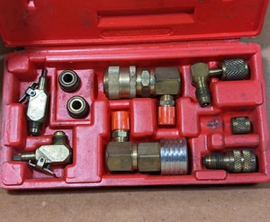 SNAP ON BLUE POINT ACT600 AIR CONDITIONING ADAPTER SET - MADE IN USA! - Imagen 1 de 9