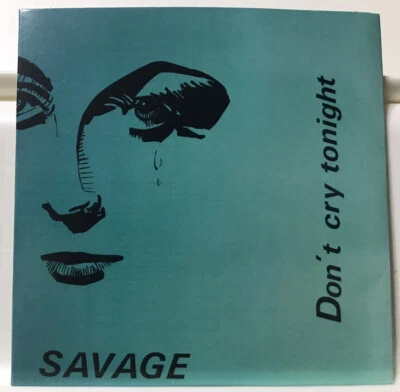 RARE Maxi Single CD Card Sleeve Savage Don’t Cry Tonight Maxi & Instrumental Ver Foto 1 de 2