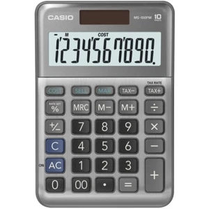 Casio MS100FM-WA Calcolatrice da tavolo per calcolo fiscale - Efficiente e accurata - Foto 1 di 2