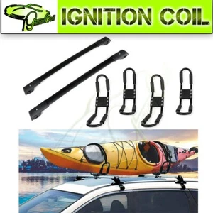 For 2009-2013 Subaru Forester Roof Rack package 2pcs Cross Bars & 4x kayak - Picture 1 of 12