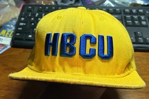 Mitchell & Ness HBCU Historically Black College and University Hat Cap Yellow #K - Picture 1 of 7
