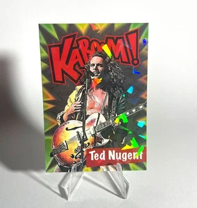 Ted Nugent custom card, wango tango, UNCLE TED raw card - Picture 1 of 2