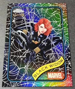 2025 Topps Chrome Marvel Black Widow Spider Web /399 Refractor #129 - Picture 1 of 2