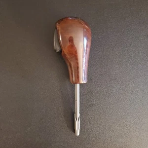 2003 BMW 330xi 330i 325i 325xi E46 AT Shift Knob Handle Myrte Wood 25161423259 - Picture 1 of 6