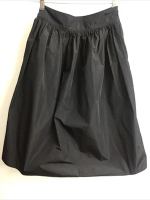 Falda corta de tafetán negra Burberry talla completa 2 Foto 1 de 4