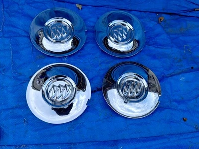  2008 2009 2010 Buick Enclave 19" 7 slots cromado roda centro tampas 9597105 conjunto  - Imagem 1 de 4