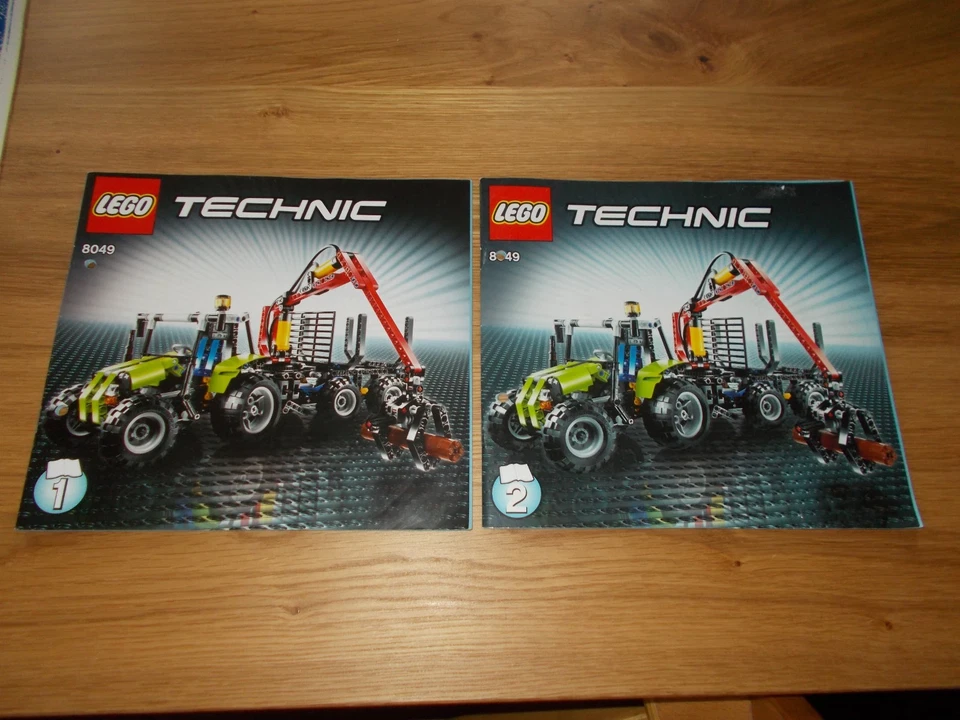 Lego® Technic - 8049 - Traktor mit Forstkran - mit Bauanleitung (BA) - Bild 1 von 1