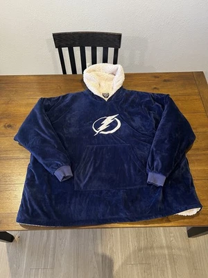NHL Hoody Tampabay Bolts Lightning Rinkside Official FOCO Pullover Jacket Hooded - Image 1 of 4