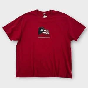 Vintage Old Navy Flag Shirt Mens XXL American Patriotic USA Red 4th Of July NWT - Picture 1 of 7