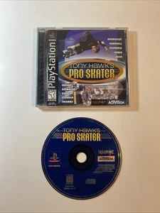 Tony Hawk’s Pro Skater (PS1, 1999) – Etiqueta Negra CIB – Completo con Manual – CIB - Imagen 1 de 13