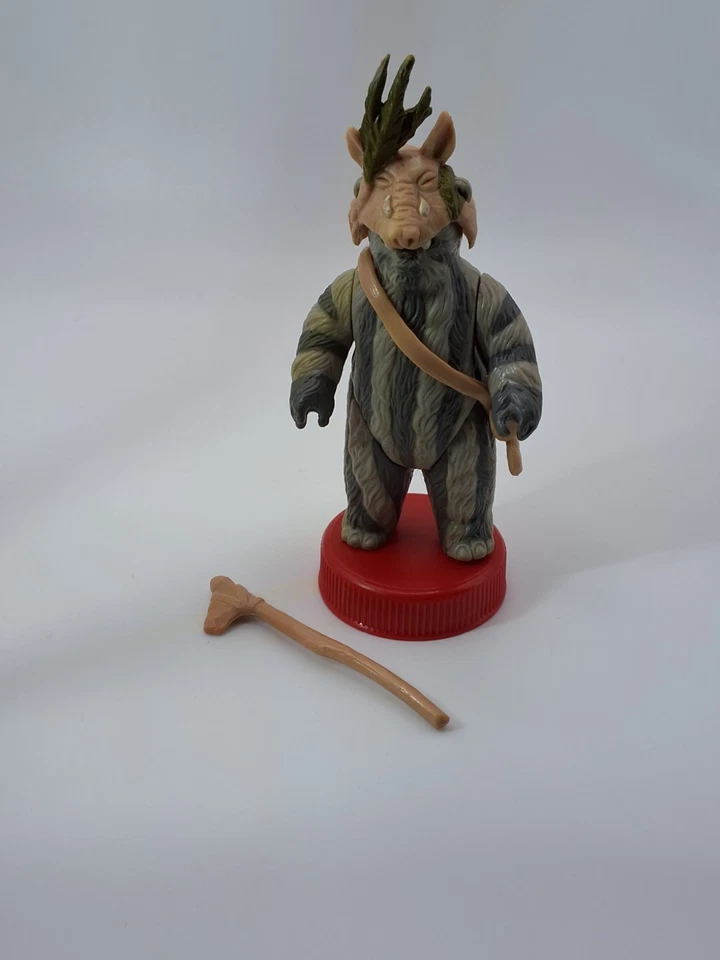 TEEBO "ewok Warrior" 1984 KENNER "Star Wars" 77-back-K COMPLETO VINTAGE ORIGINAL Foto 1 de 4
