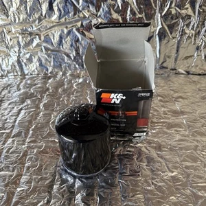 K&N Engineering Oil Filter Black Fits Harley Davidson / Buell KN-171B - Picture 1 of 2