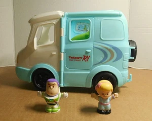 Casa rodante Fisher Price Little People Toy Story 4 Jessi's cámper + 2 figuras G3 - Imagen 1 de 13