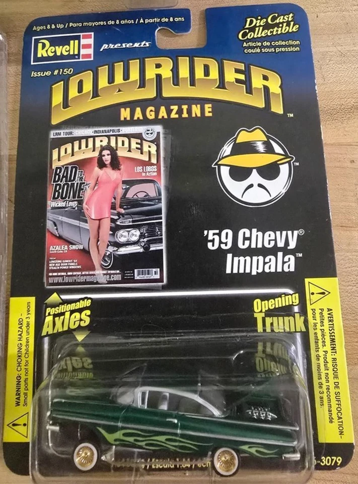Revell Lowriders 1996 Chevy Impala SS #60 1/64 Factory 2003