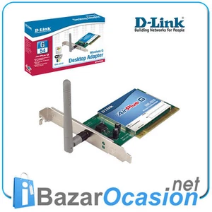 Lot 20 X Karte Rot PCI Wifi Drahtlose 54Mb D-Link DWL-G510 Menge - Bild 1 von 1