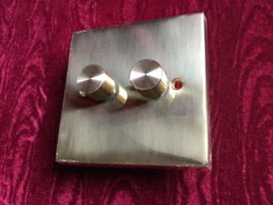 JAC 2 velocidades 2 vías victoriano latón atenuador sin cuerda - Imagen 1 de 5