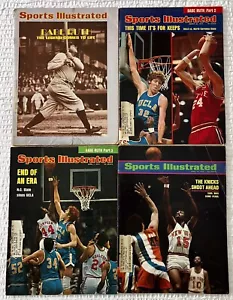 Lot Of Four Sports Illustrated Magazines. M-19. - Picture 1 of 16