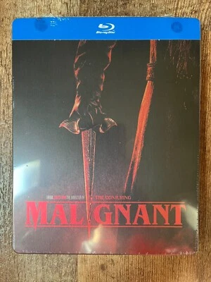 Malignant w. Steelbook (Blu-ray, 2021, EU Import, Region Free) *NEW/SEALED* - Image 1 of 4