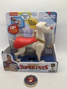 Fisher-Price DC League of Super-Pets Talking Krypto Figure poseable 6-inch Toy - Picture 1 of 3
