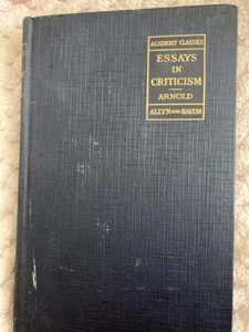 Essays in Criticism by Matthew Arnold 1923 - Picture 1 of 6