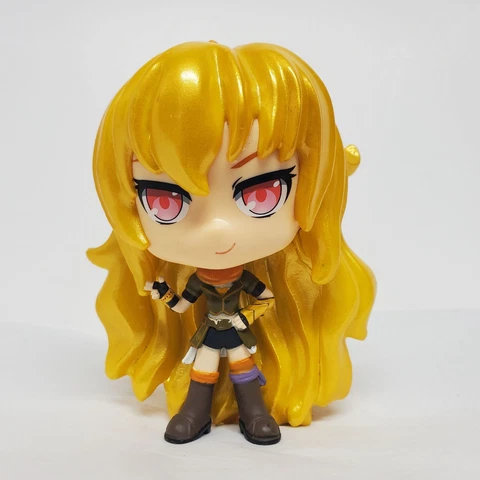 RWBY Yang Xiao Long Collectible Figure Jazwares FYE 4 Inch Vinyl Figure No Box Cover
