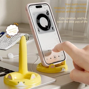 Desktop Phone Stand Cartoon Mobile Phone Bracket  Watching TV Series - Afbeelding 1 van 10