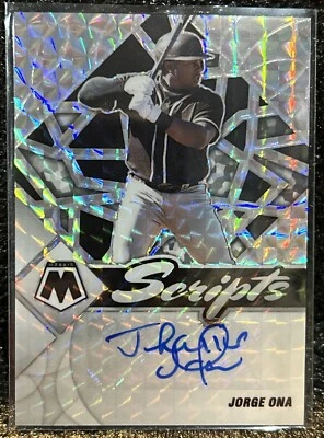2022 Panini Mosaic Scripts - Jorge Ona Auto #SC-JO - Image 1 of 4